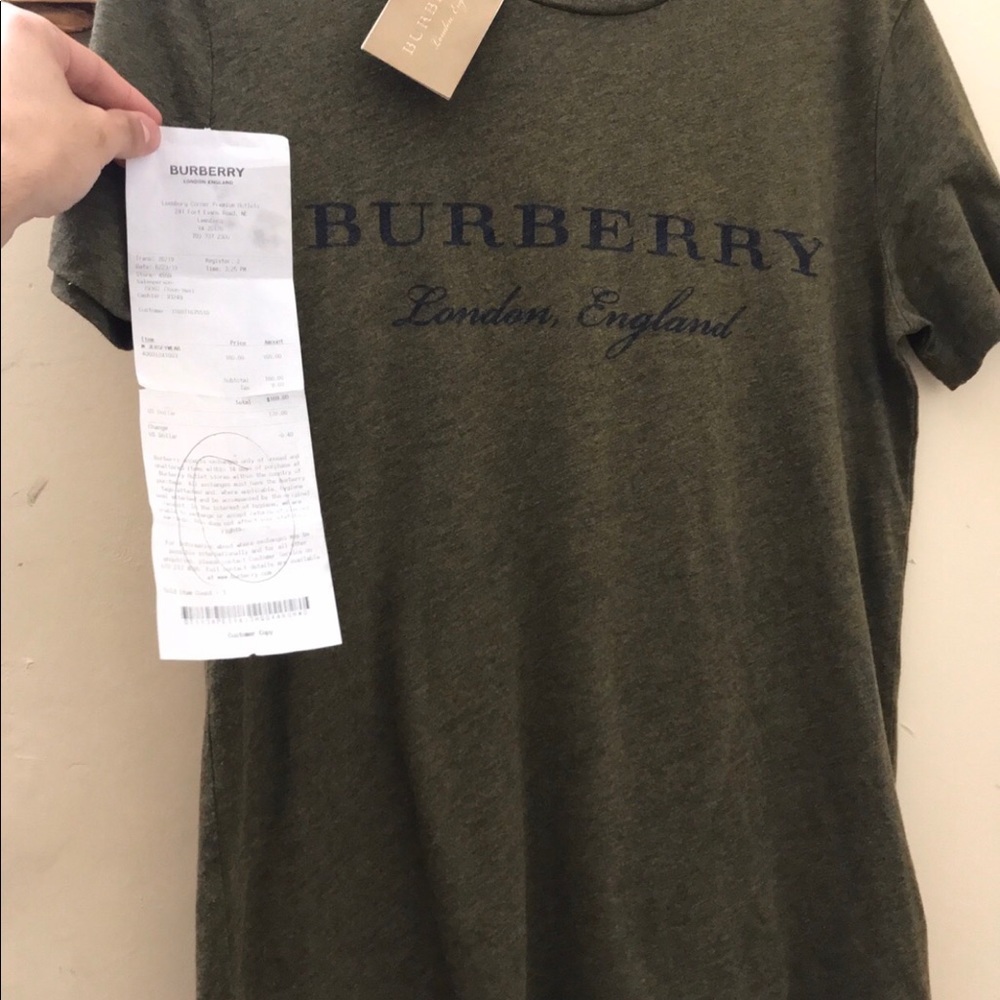 Burberry logo t-shirt